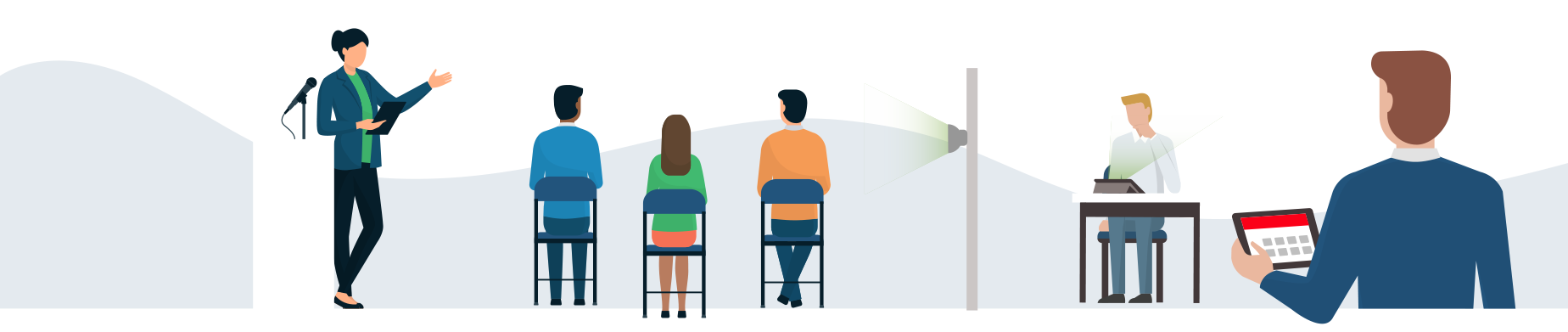 Digitale Prozess- und Ressourcenplanung mit einladbar